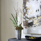 Tall Artificial Orchid Centerpiece | Modern Floral Decor