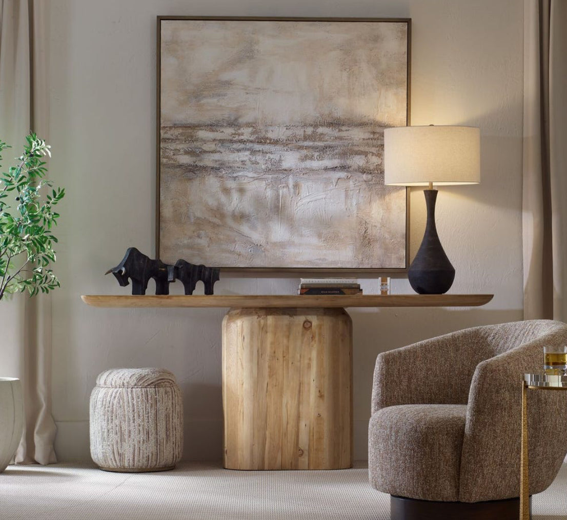 Reclaimed Oak Console Table