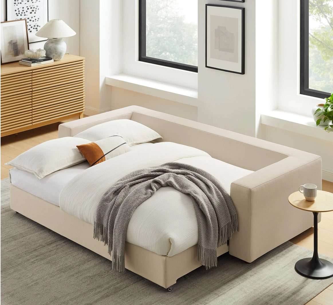 Down Filled Sleeper Sofa Bed