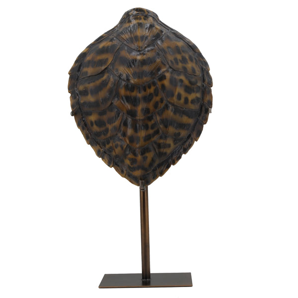 Green Turtle Shell Decor