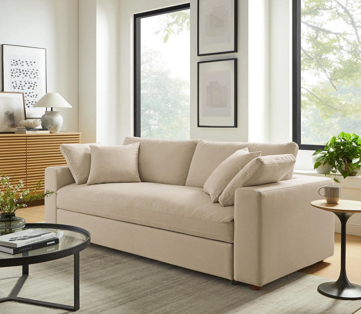 Down Filled Sleeper Sofa Bed