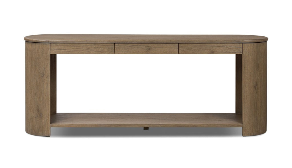 Oak Console Table