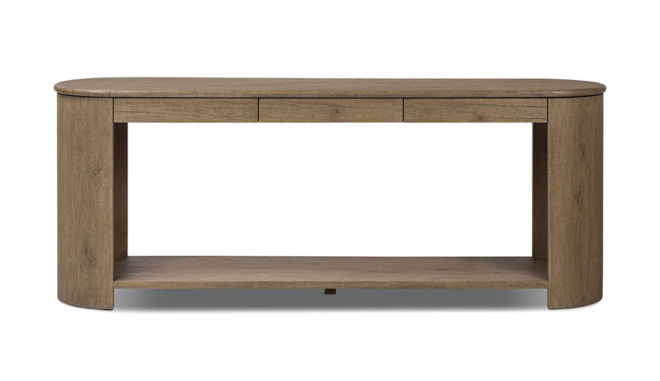 Oak Console Table