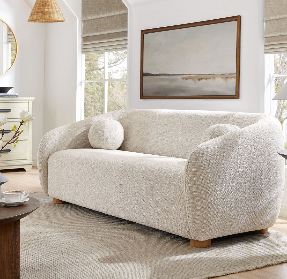 85" Chenille Fabric Sofa