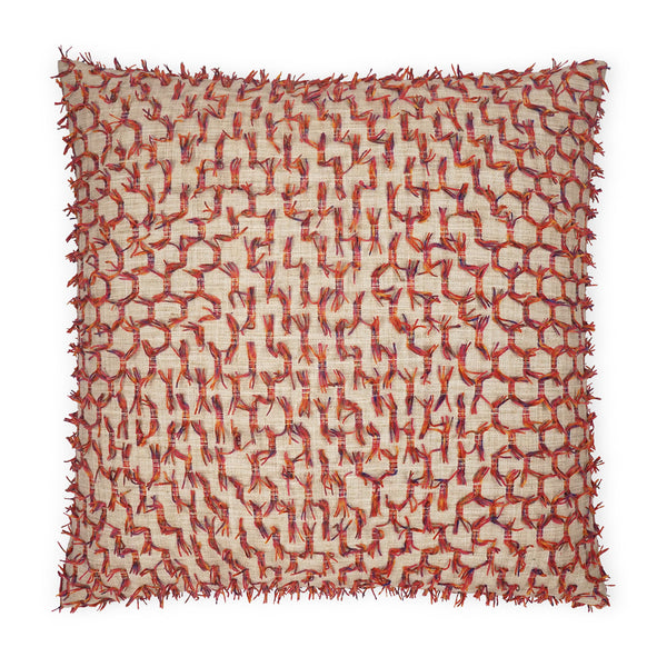 Red Fiesta Decorative Pillow