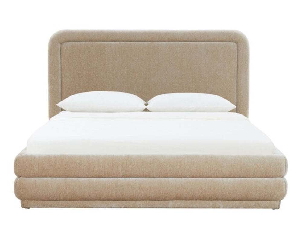 Chenille Upholstery  Bed