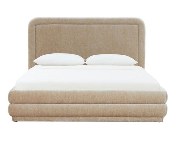 Chenille Upholstery  Bed