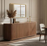 Walnut Sideboard Cabinet