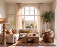 Performance Fabric L Shape Sectional
