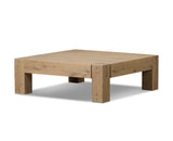 Thick Oak Coffee Table