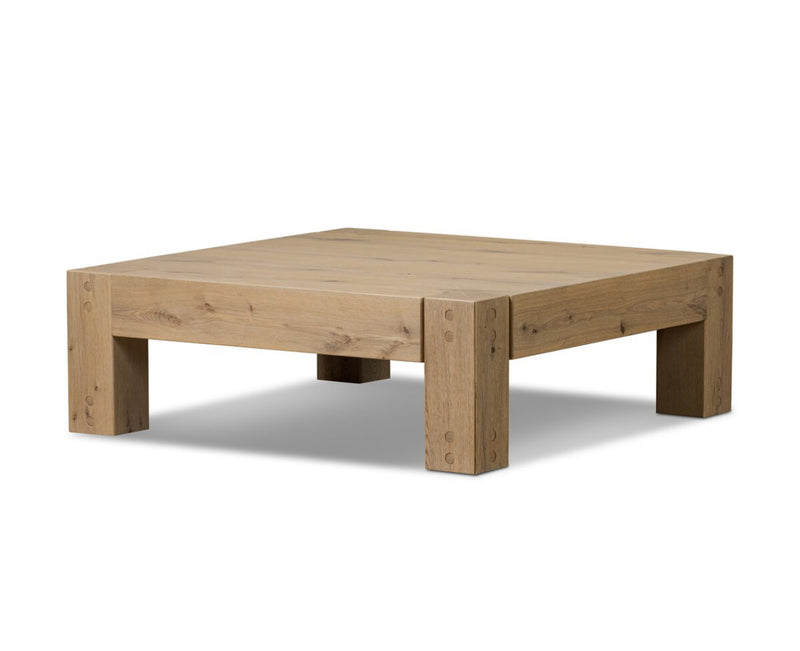 Thick Oak Coffee Table