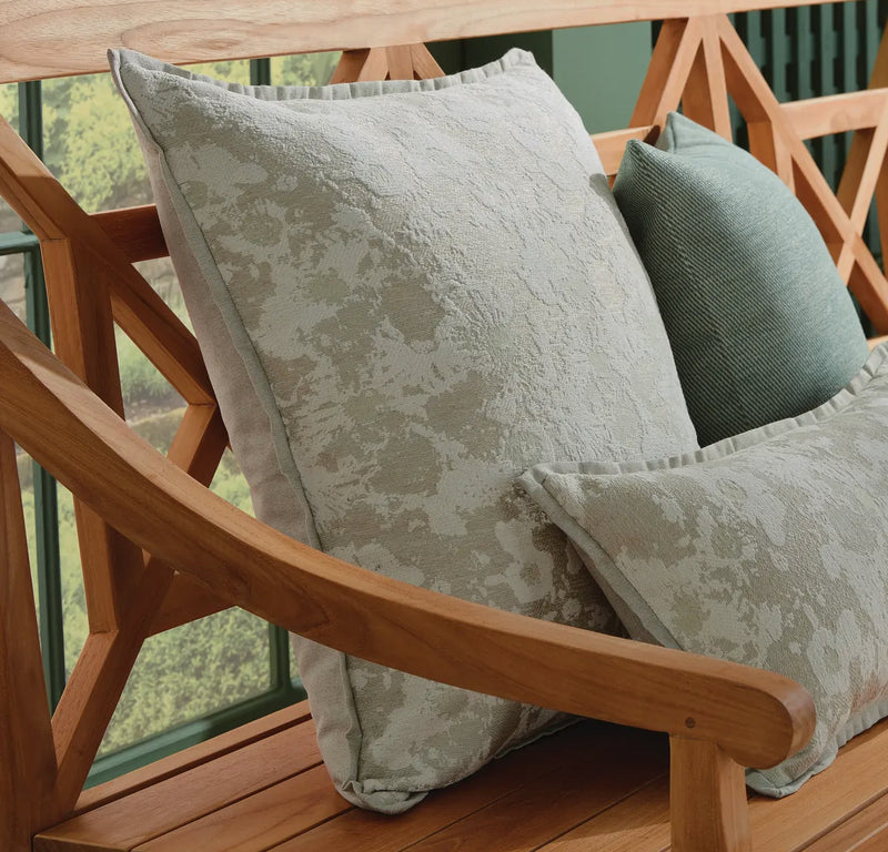 Square Green Outdoor Pillow 24x24