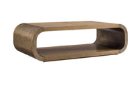 Arc Oak wood Coffee Table