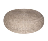 Wicker Weave Round Coffee Table | Outdoor All-Weather Accent