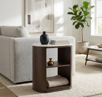 Warm Mango Side Table