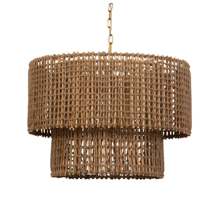 Jute Rope Pendant Light