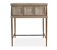 Latch Teak Wood Side Table