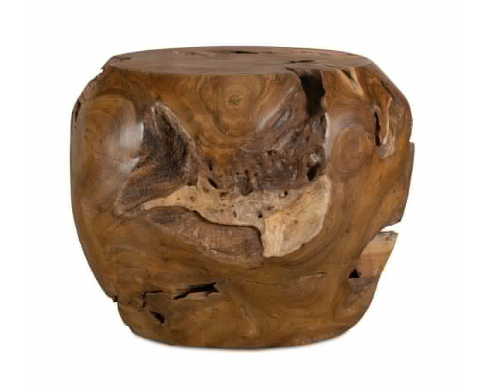 Teak Indoor Outdoor Side Table