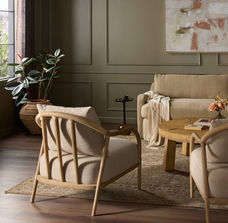 Rattan Performance Accent Chair