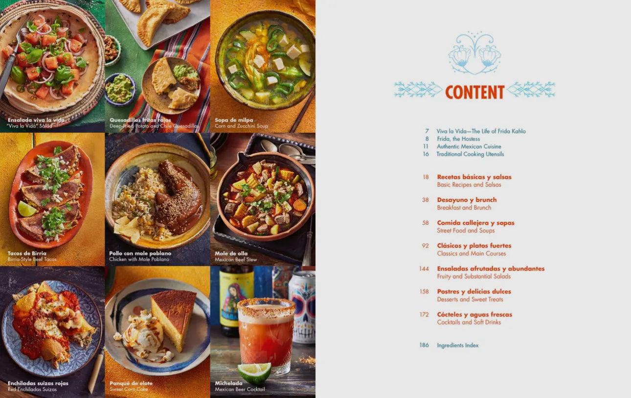 Dinner at Frida’s Cookbook | Mexican Recipes Inspired by Frida Kahlo