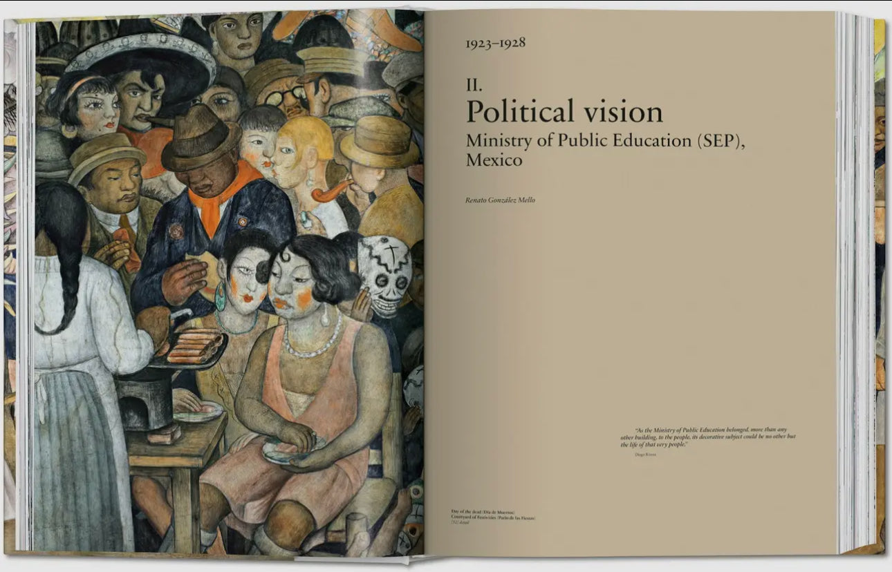 Taschen Diego Rivera Complete Mural