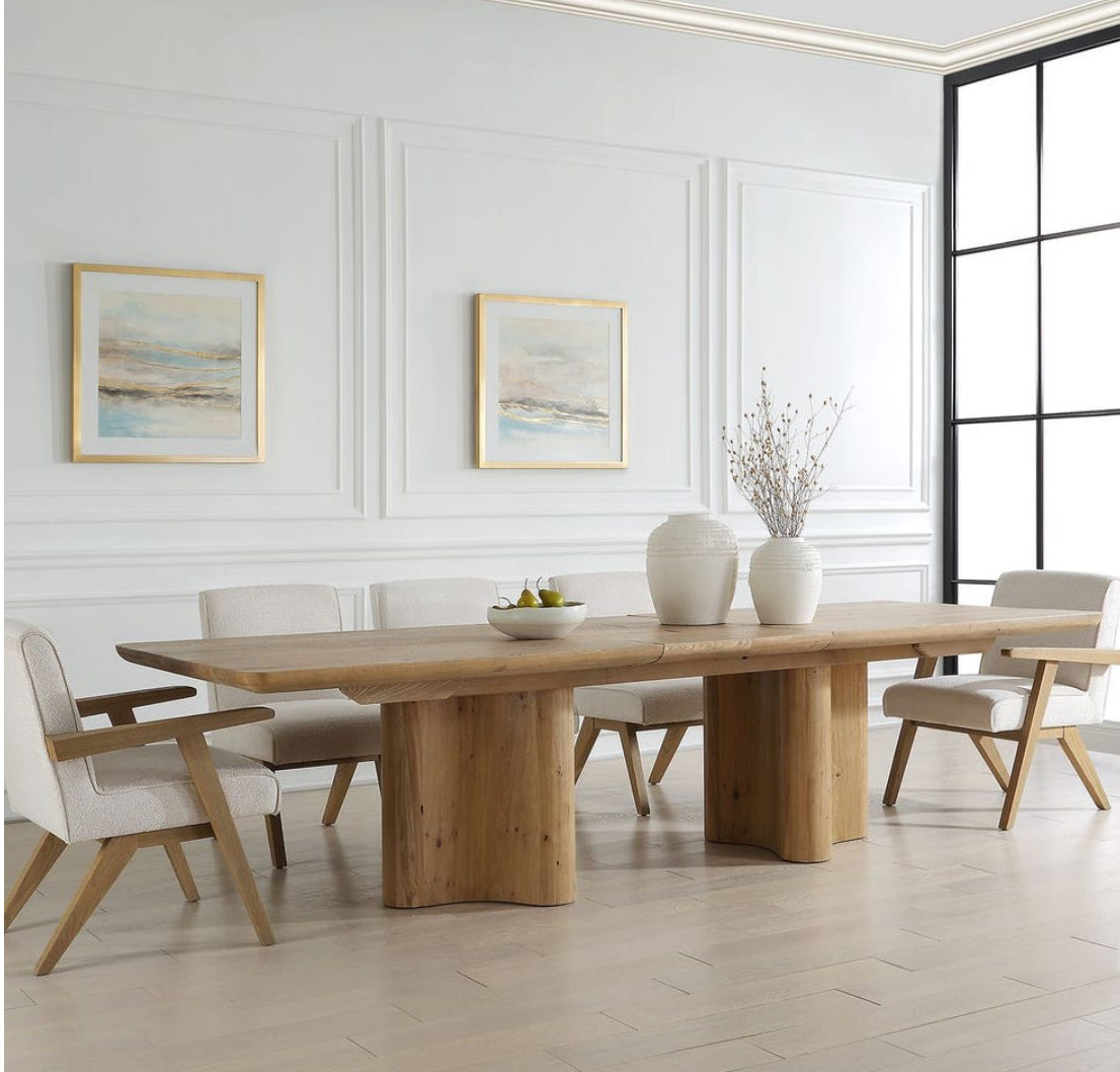 Solid Oak Dining Table