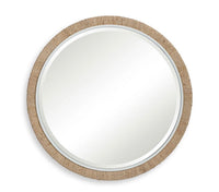 Woven Round Mirror