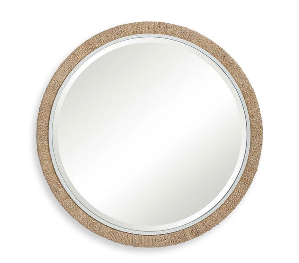 Woven Round Mirror