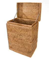 Rectangular Rattan Laundry Hamper
