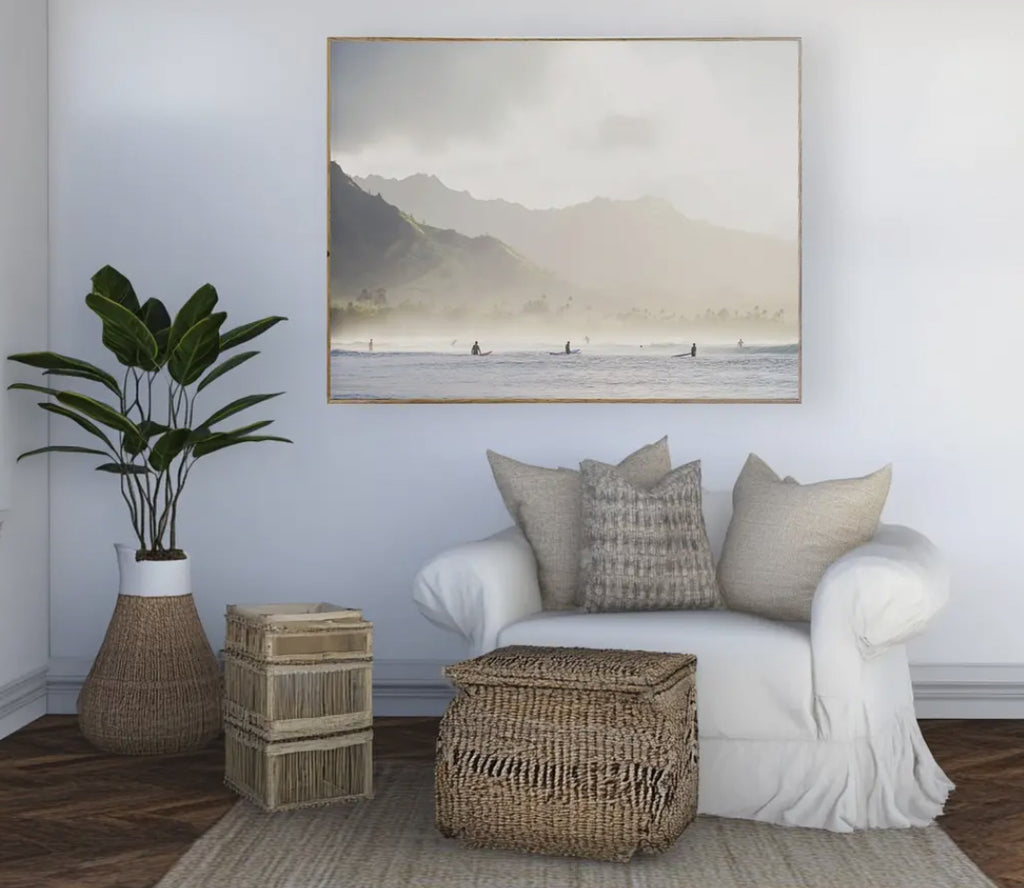 Surf’s Up Wall Art 34x44 | Canvas Print with Ash Frame