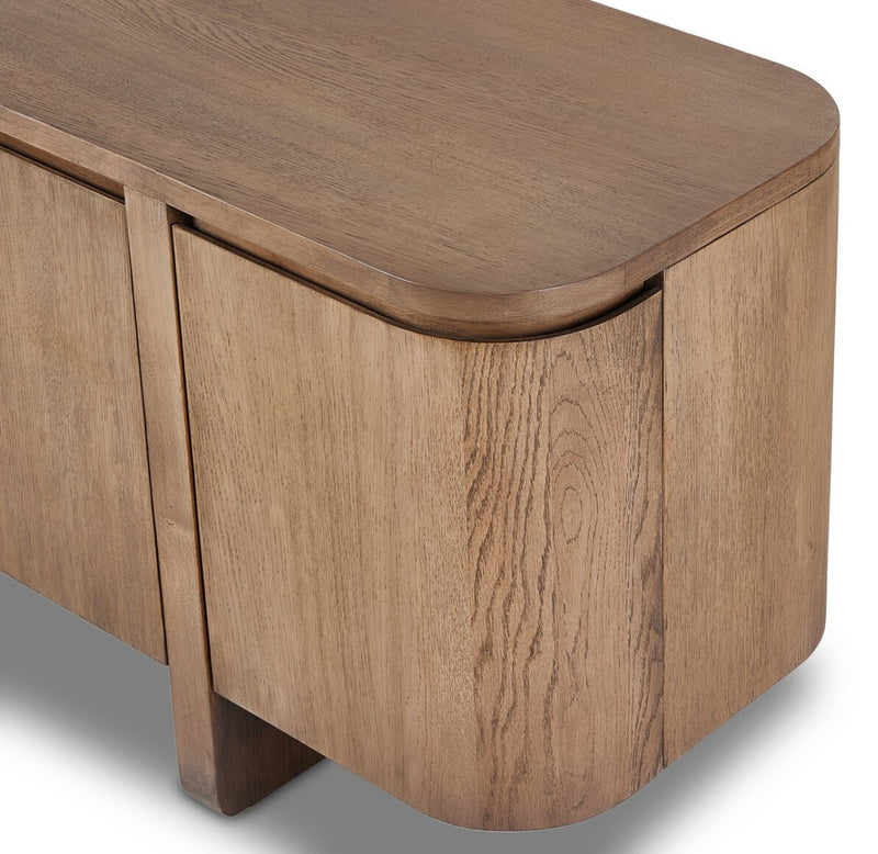 Oak Media Console