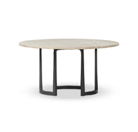 Hammered Iron Bend Coffee Table
