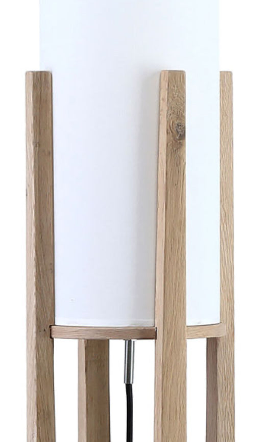 Solid Oak Floor Lamp