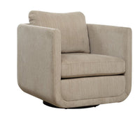 Porcelain Curve Swivel Chair