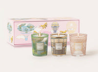 Baobab TRIO TRAVEL CANDLES SINGAPORE-ATHENS-PARIS