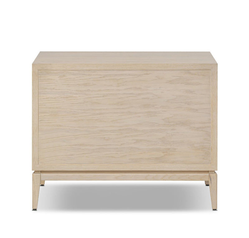 Natural Oak Single Drawer Nightstand