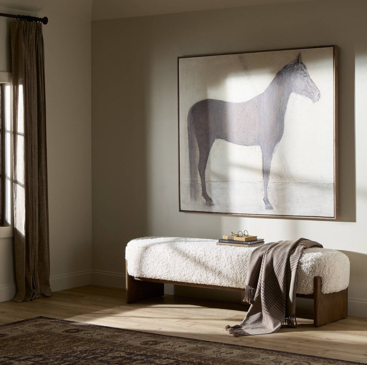 Natural Accent Bench