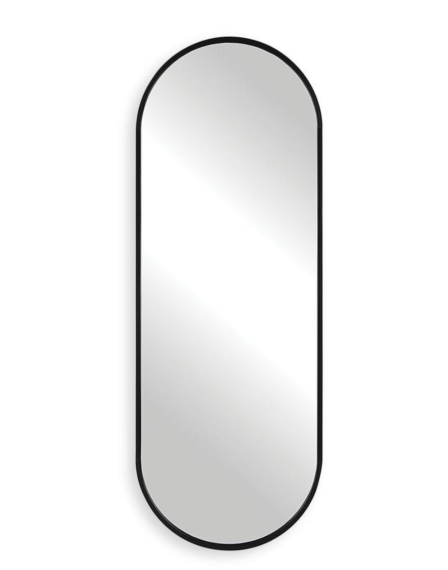 Iron Oval Mirror