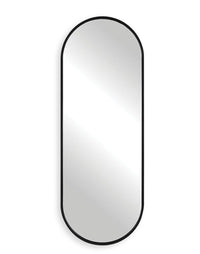 Iron Oval Mirror