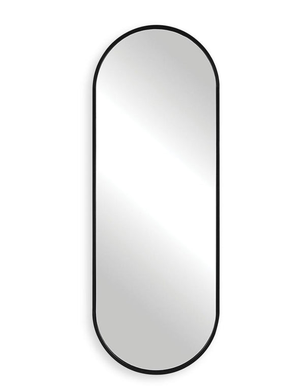 Iron Oval Mirror