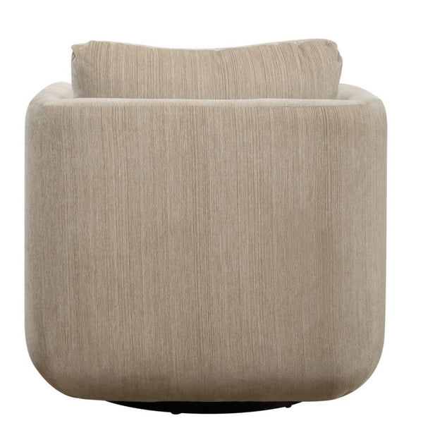 Porcelain Curve Swivel Chair