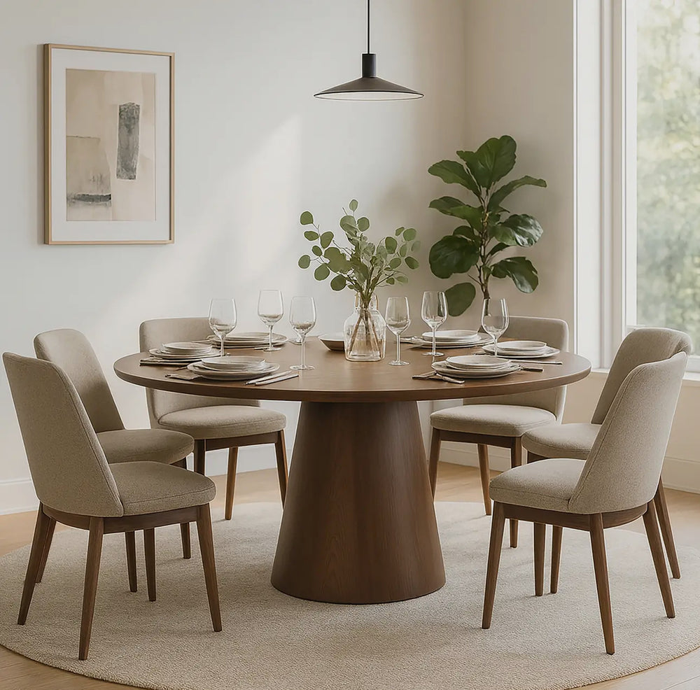 Round Modern Dining Table