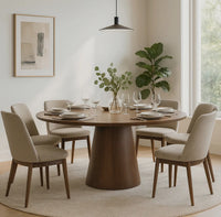 Round Modern Dining Table