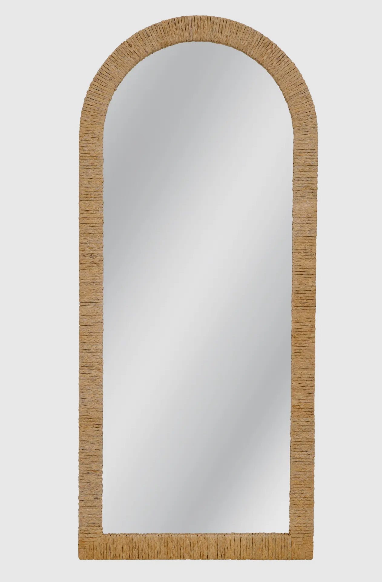 Woven Floor Mirror