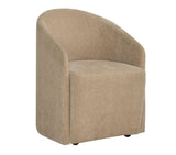Curve Barrel Swivel Chair