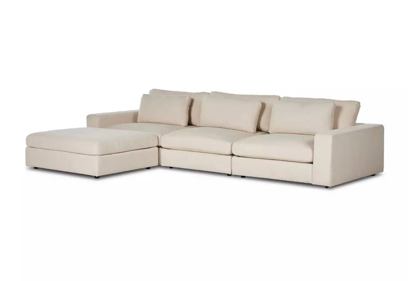 3 pcs Sectional with Ottoman
