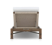 Sillón de exterior de teca natural