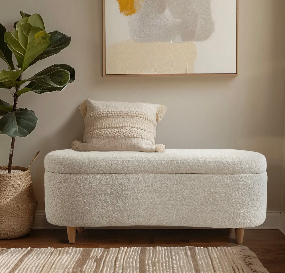 Bench Storage Cream