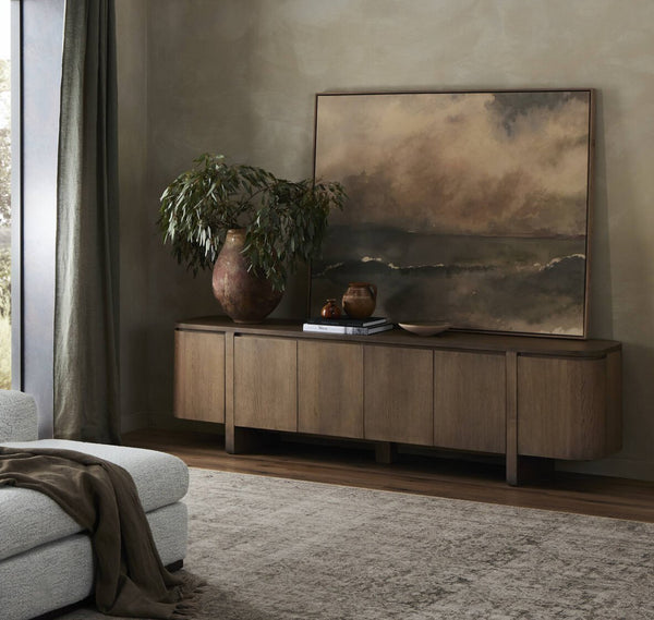 Oak Media Console