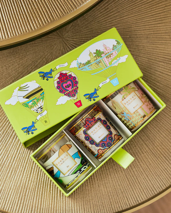 Trio Travel Candles Set | Luxury Scent Trio